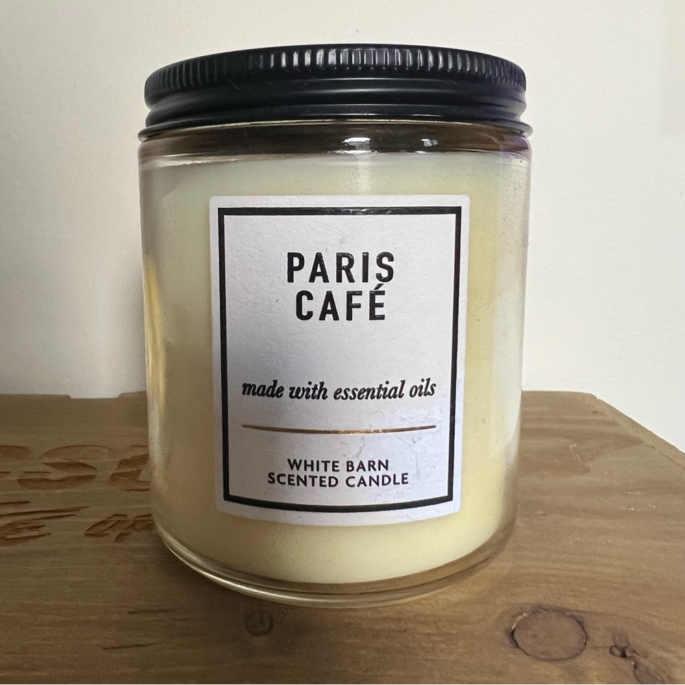BBW Paris Café Single Wick Candle